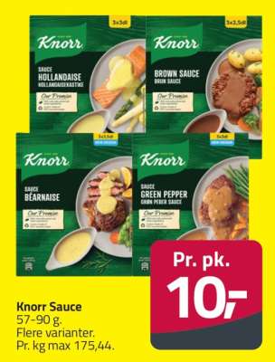 Knorr sauce