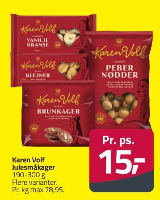 Karen Volf Julesmåkager
