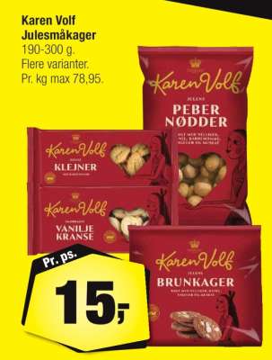 Karen Volf Julesmåkager