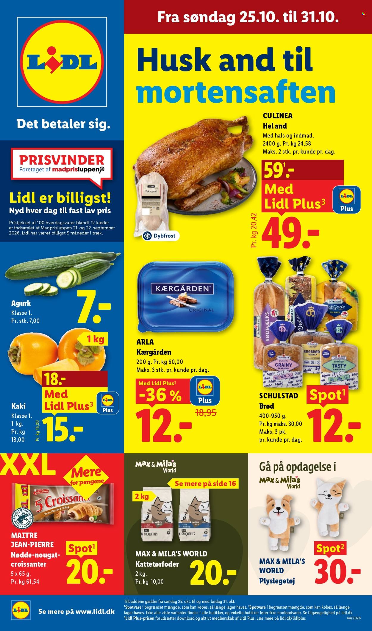 Lidl tilbud - 25.10.2026 - 31.10.2026. Side 1