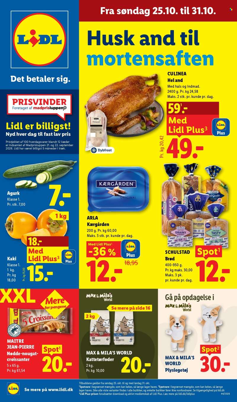 Lidl tilbudsavis  - 25.10.2026 - 31.10.2026.