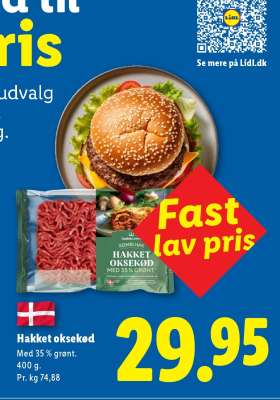 HAKKET OKSEKØD