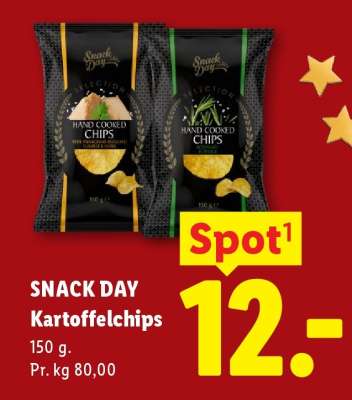 SNACK DAY Kartoffelchips