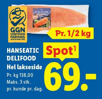 HANSEATIC DELIFOOD Hel lakseside