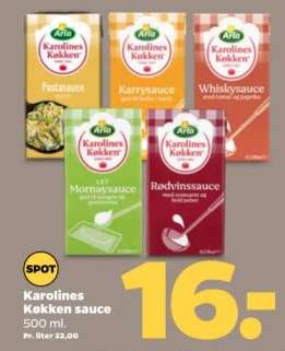 Karolines Køkken sauce