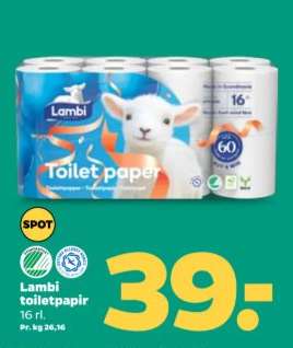 Lambi toiletpapir