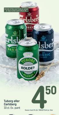 Tuborg eller Carlsberg