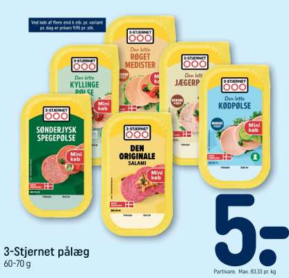 3-Stjernet pålæg