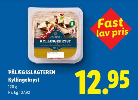 PÅLÆGSSLAGTEREN Kyllingebryst