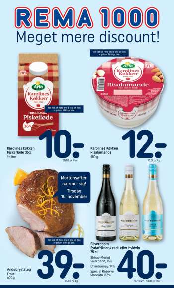 Rema 1000 tilbudsavis  - 1.11.2026 - 7.11.2026.