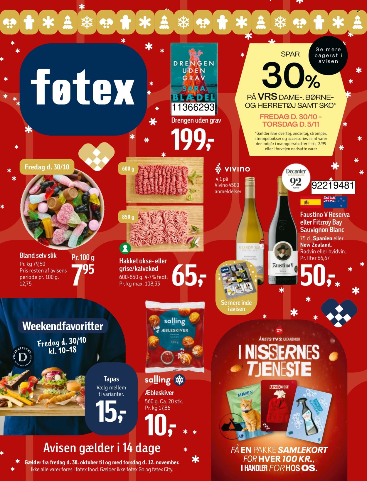 føtex tilbud - 30.10.2026 - 12.11.2026. Side 1